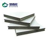 Hollow plastic sheet
